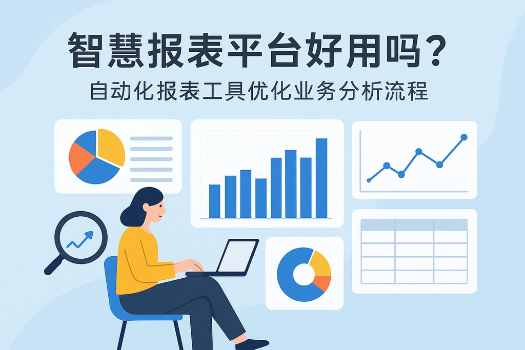 智慧报表平台好用吗？自动化报表工具优化业务分析流程