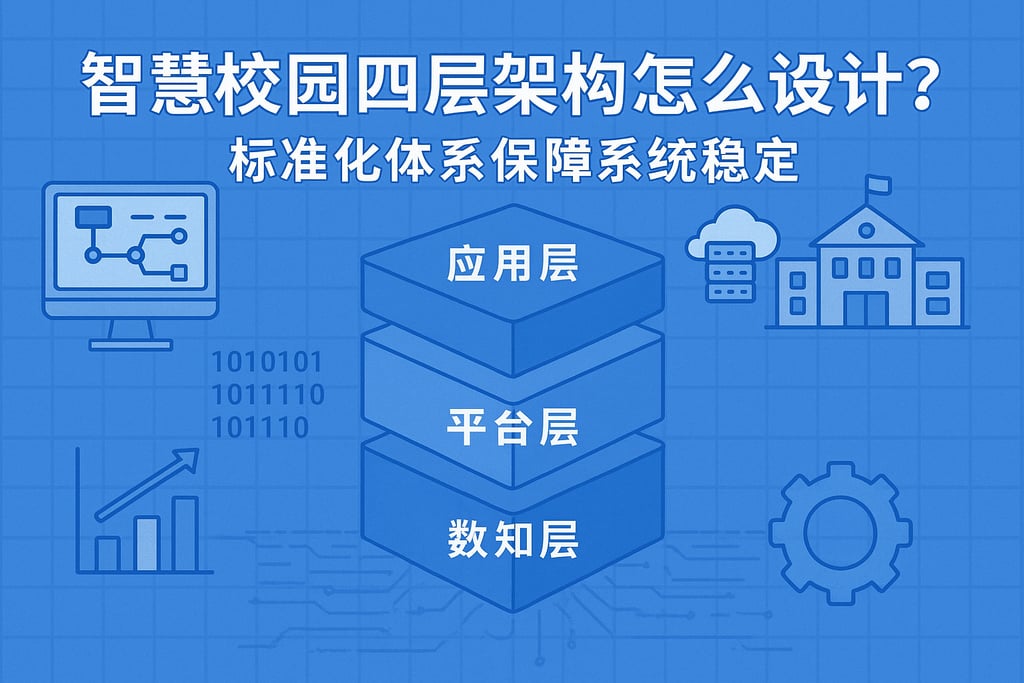 智慧校园四层架构怎么设计？标准化体系保障系统稳定