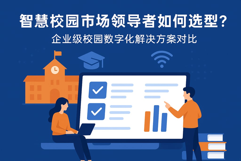 智慧校园市场领导者如何选型？企业级校园数字化解决方案对比