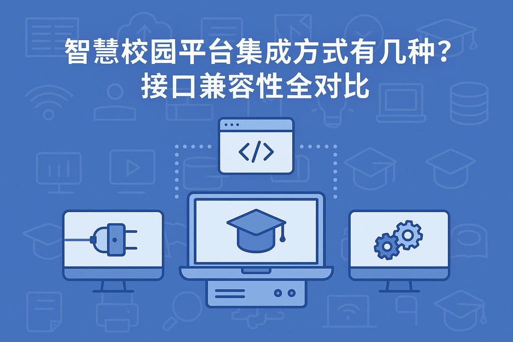 智慧校园平台集成方式有几种？接口兼容性全对比