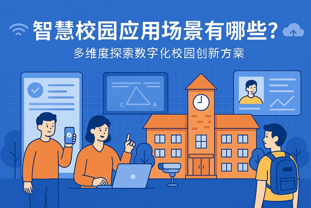 智慧校园应用场景有哪些？多维度探索数字化校园创新方案