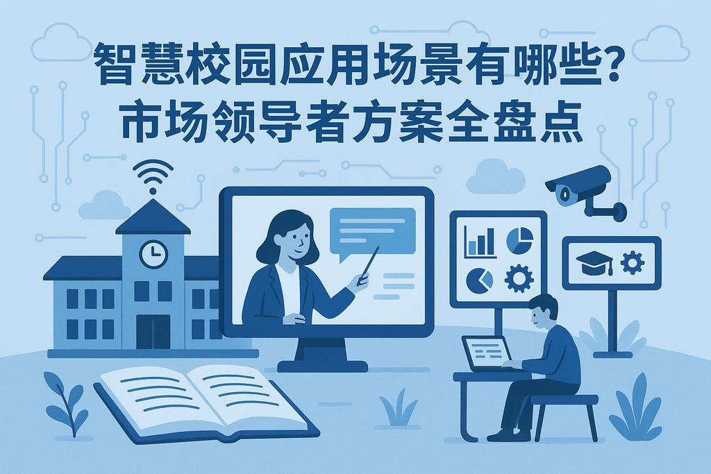 智慧校园应用场景有哪些？市场领导者方案全盘点