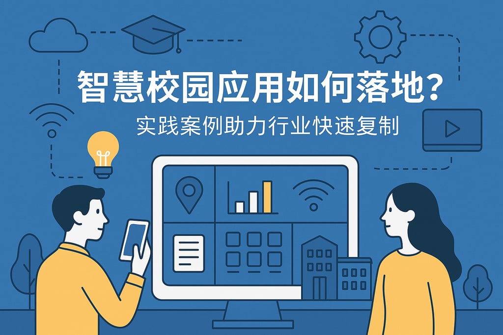智慧校园应用如何落地？实践案例助力行业快速复制