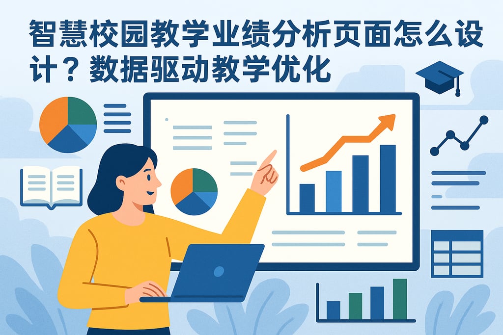 智慧校园教学业绩分析页面怎么设计？数据驱动教学优化