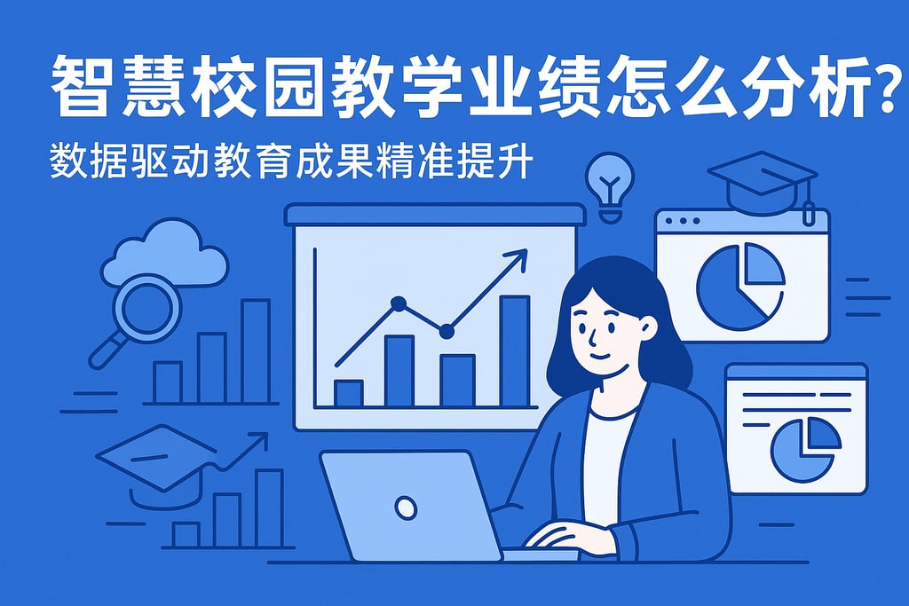 智慧校园教学业绩怎么分析？数据驱动教育成果精准提升
