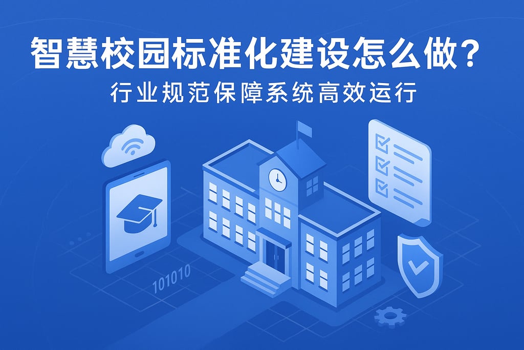 智慧校园标准化建设怎么做？行业规范保障系统高效运行