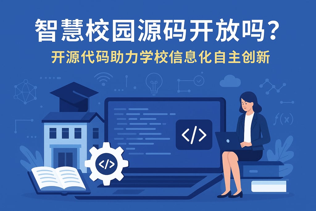 智慧校园源码开放吗？开源代码助力学校信息化自主创新
