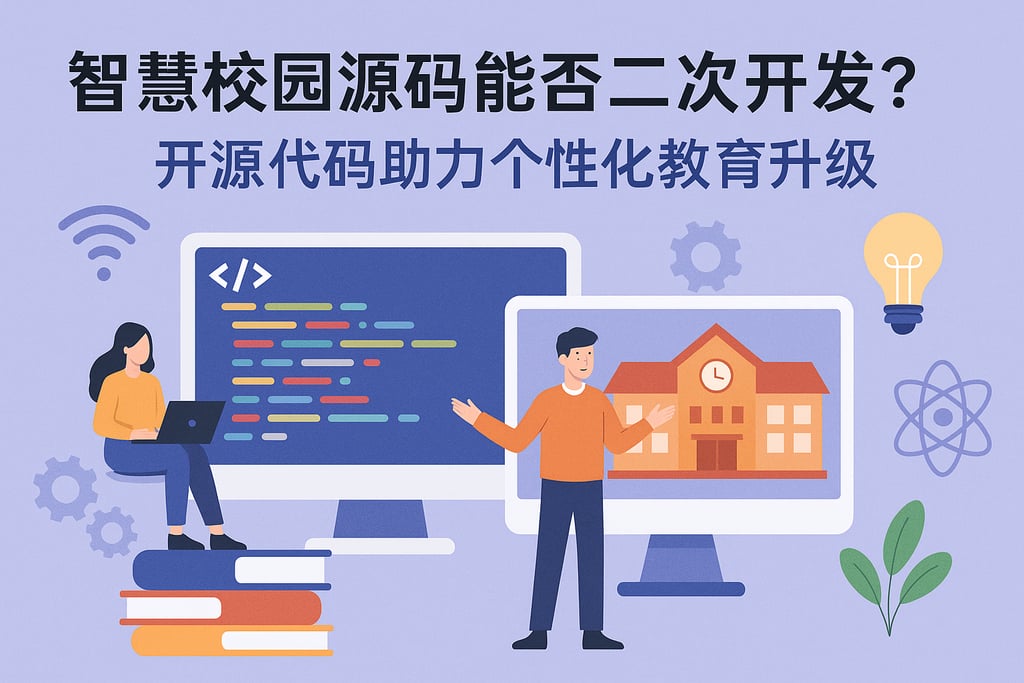 智慧校园源码能否二次开发？开源代码助力个性化教育升级