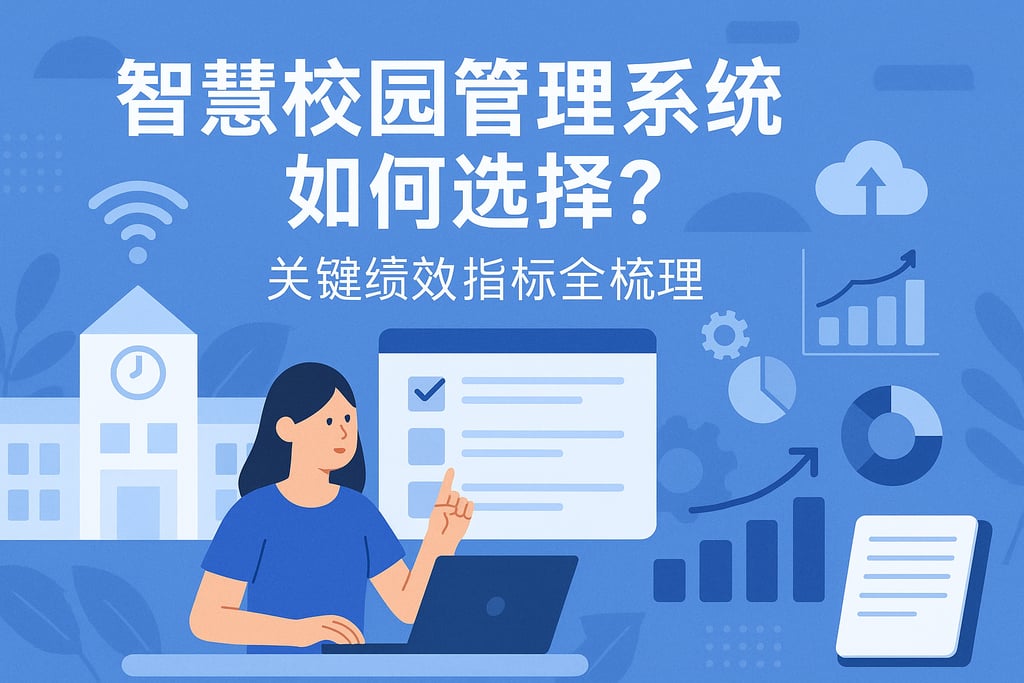 智慧校园管理系统如何选择？关键绩效指标全梳理