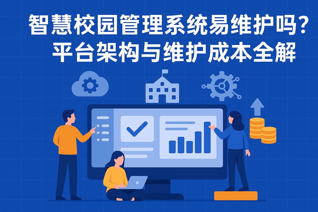 智慧校园管理系统易维护吗？平台架构与维护成本全解析