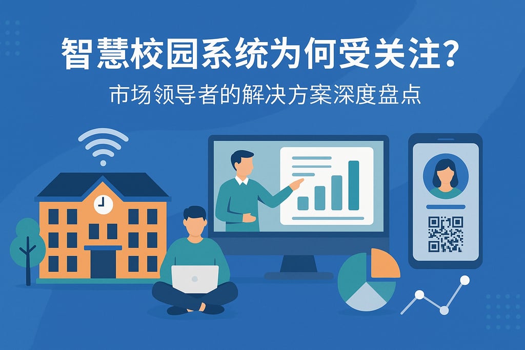 智慧校园系统为何受关注？市场领导者的解决方案深度盘点