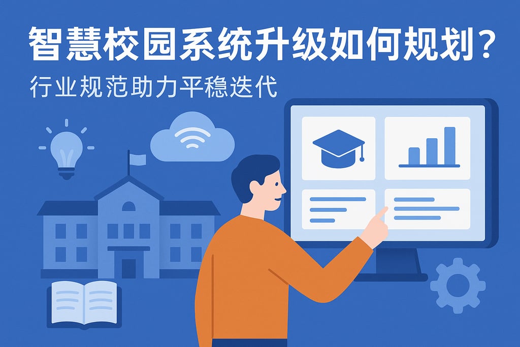 智慧校园系统升级如何规划？行业规范助力平稳迭代