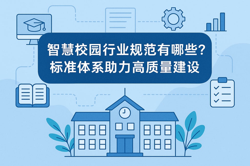 智慧校园行业规范有哪些？标准体系助力高质量建设