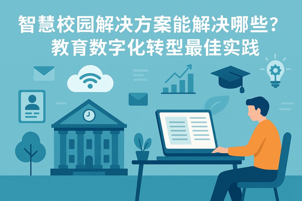 智慧校园解决方案能解决哪些问题？教育数字化转型最佳实践