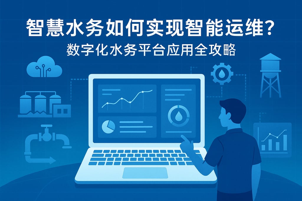 智慧水务如何实现智能运维？数字化水务平台应用全攻略