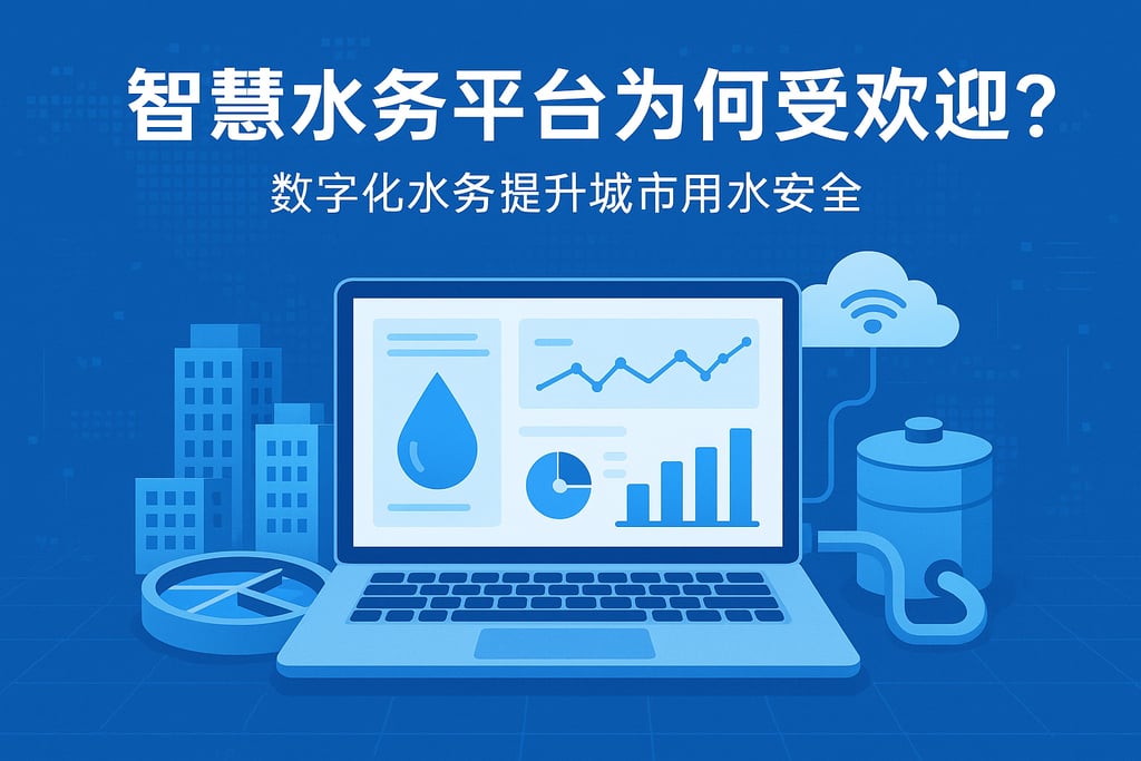 智慧水务平台为何受欢迎？数字化水务提升城市用水安全