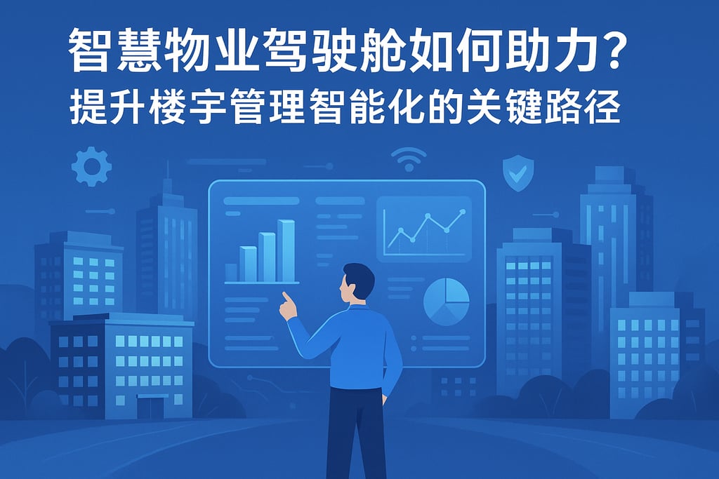 智慧物业驾驶舱如何助力？提升楼宇管理智能化的关键路径