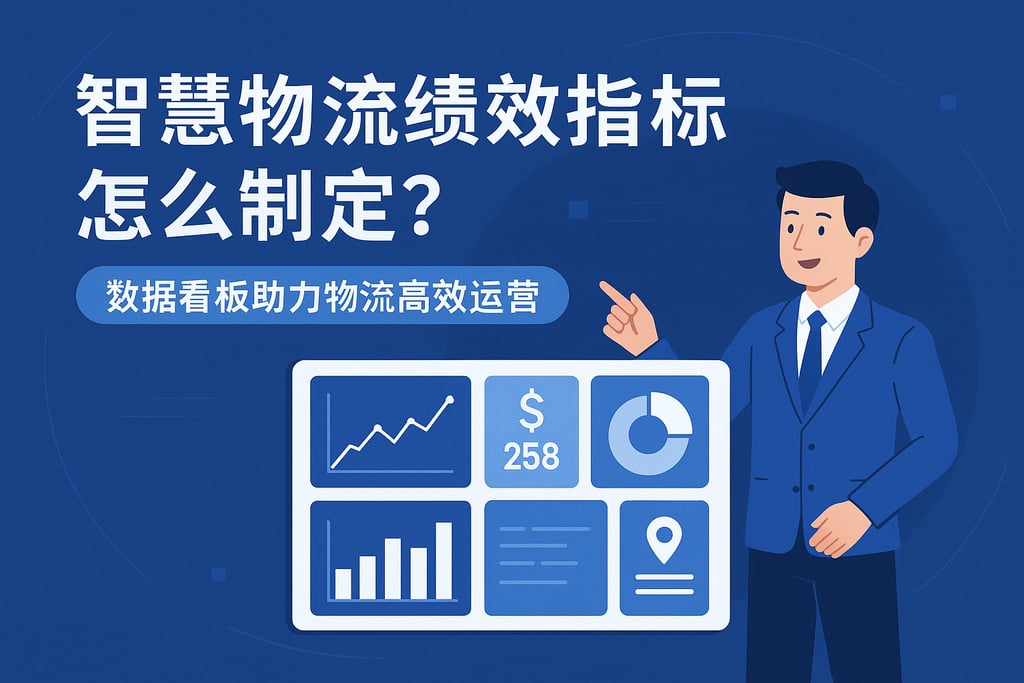 智慧物流绩效指标怎么制定？数据看板助力物流高效运营