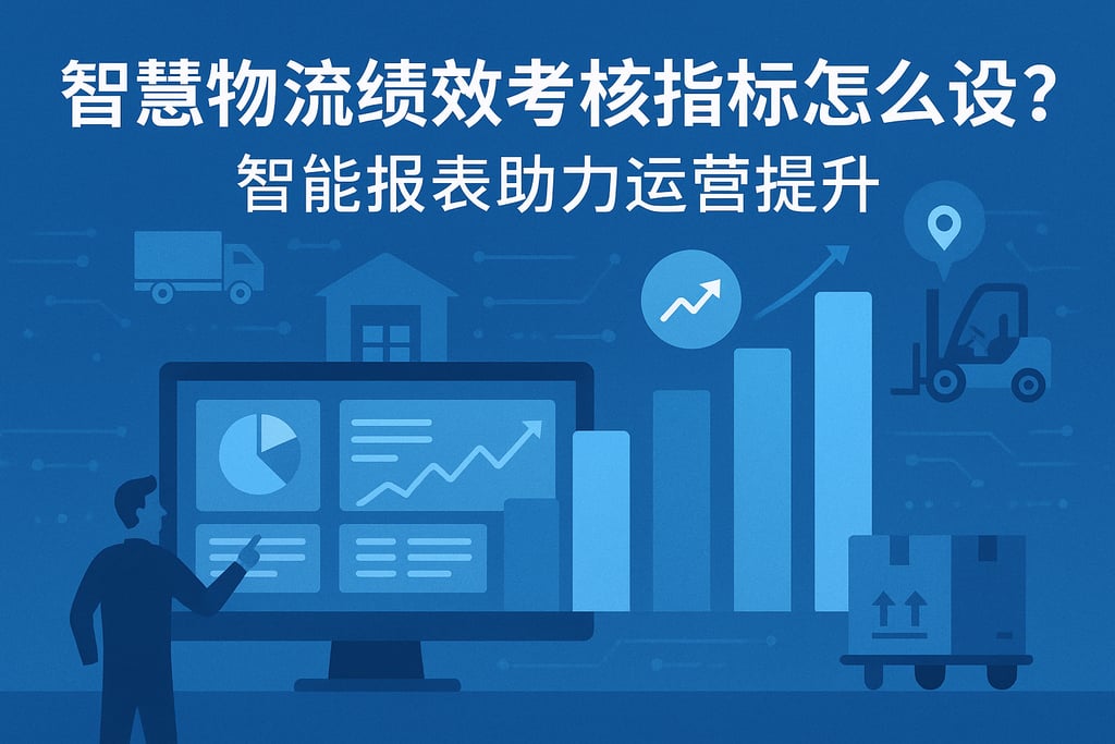 智慧物流绩效考核指标怎么设？智能报表助力运营提升