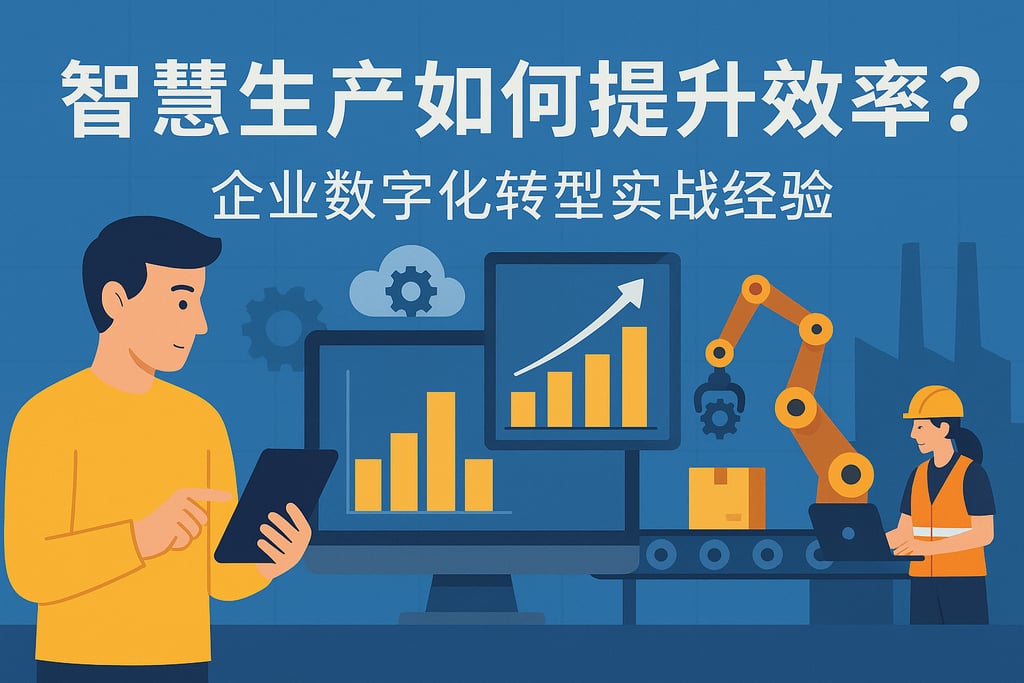 智慧生产如何提升效率？企业数字化转型实战经验