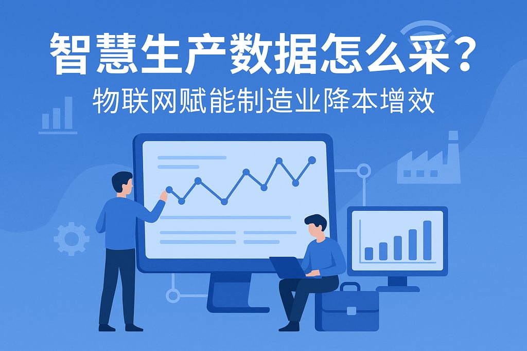 智慧生产数据怎么采集？物联网赋能制造业降本增效