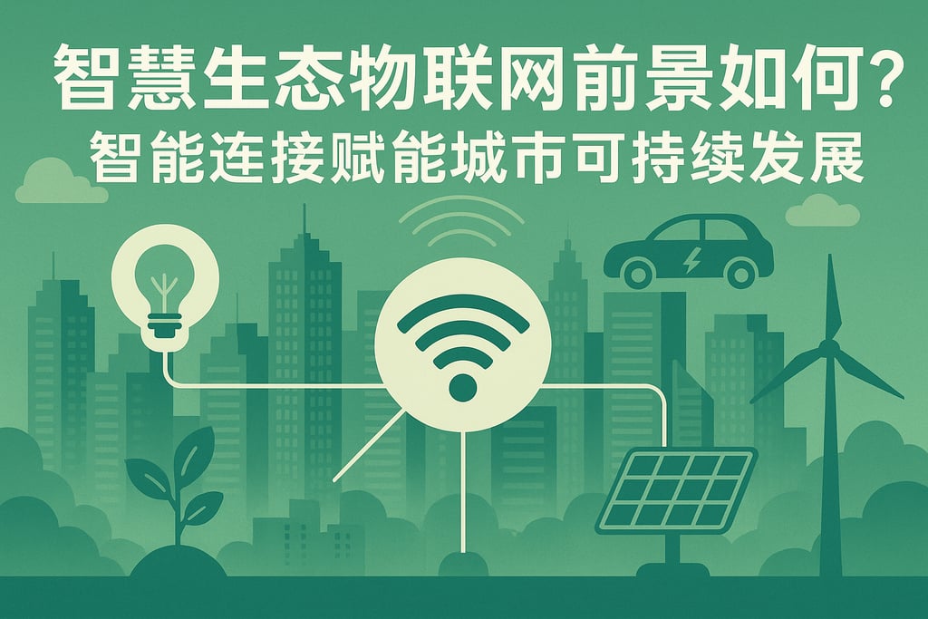 智慧生态物联网前景如何？智能连接赋能城市可持续发展