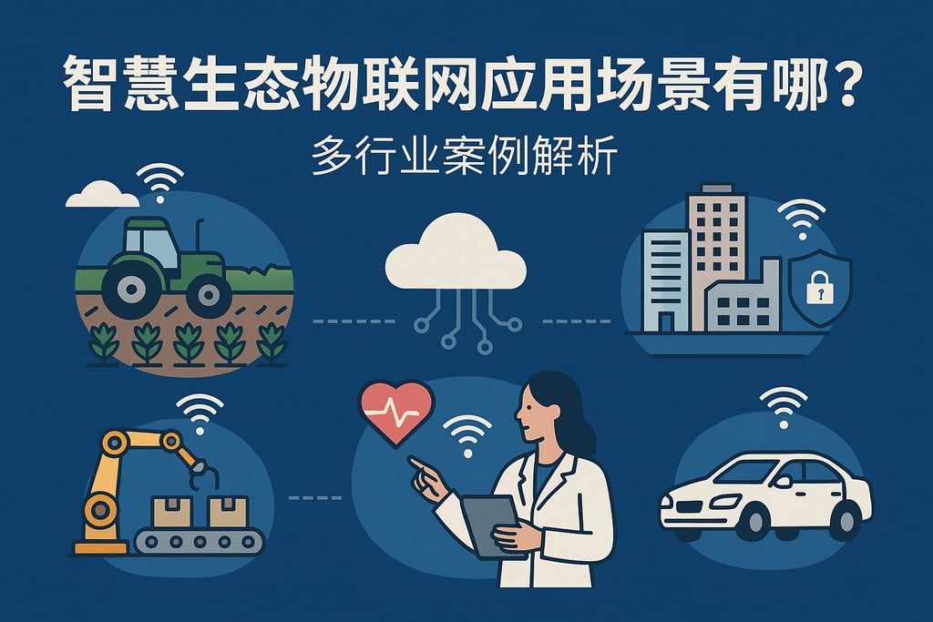 智慧生态物联网应用场景有哪些？多行业案例解析