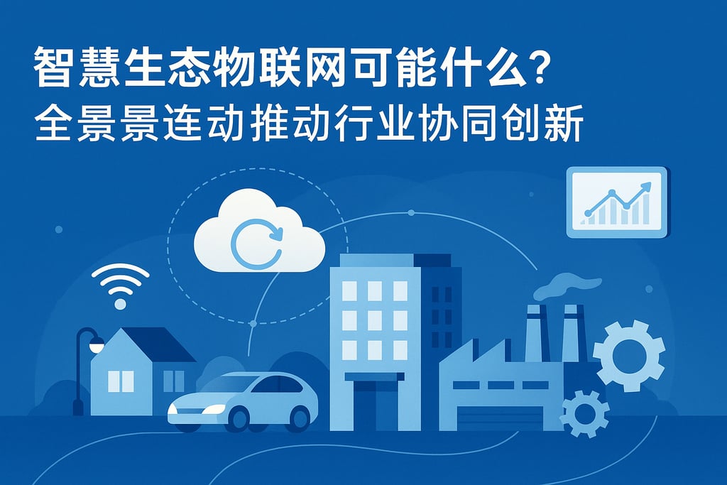 智慧生态物联网能做什么？全场景联动推动行业协同创新