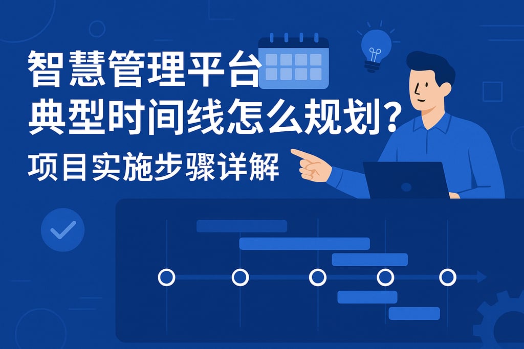 智慧管理平台典型时间线怎么规划？项目实施步骤详解