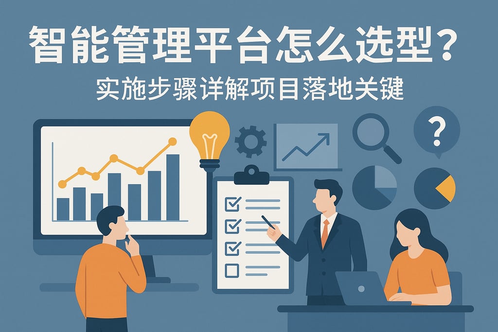 智慧管理平台怎么选型？实施步骤详解项目落地关键