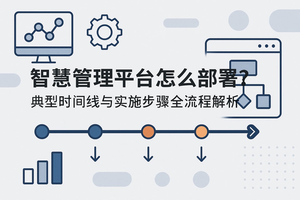 智慧管理平台怎么部署？典型时间线与实施步骤全流程解析