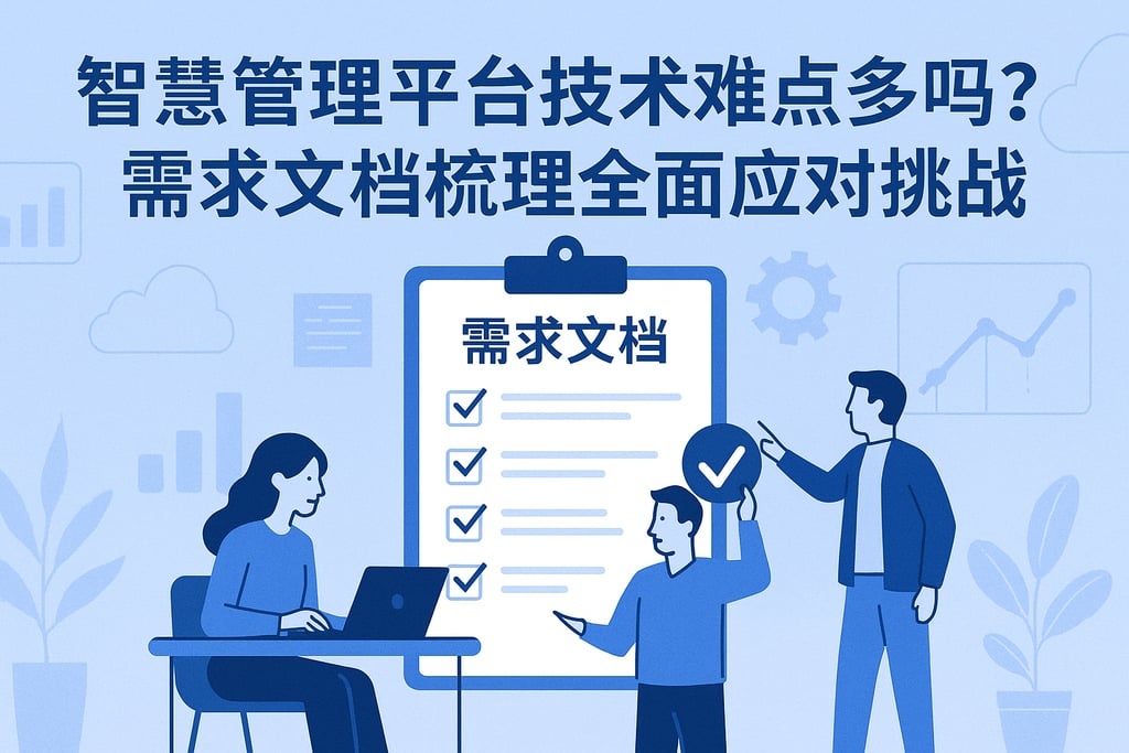 智慧管理平台技术难点多吗？需求文档梳理全面应对挑战
