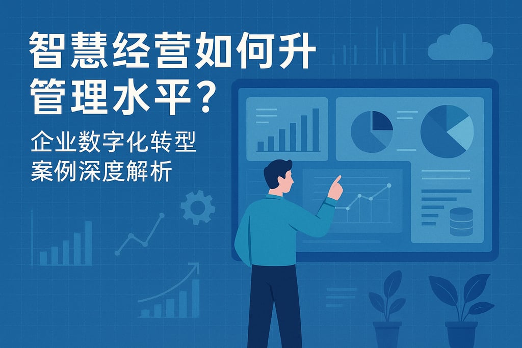 智慧经营如何提升管理水平？企业数字化转型案例深度解析