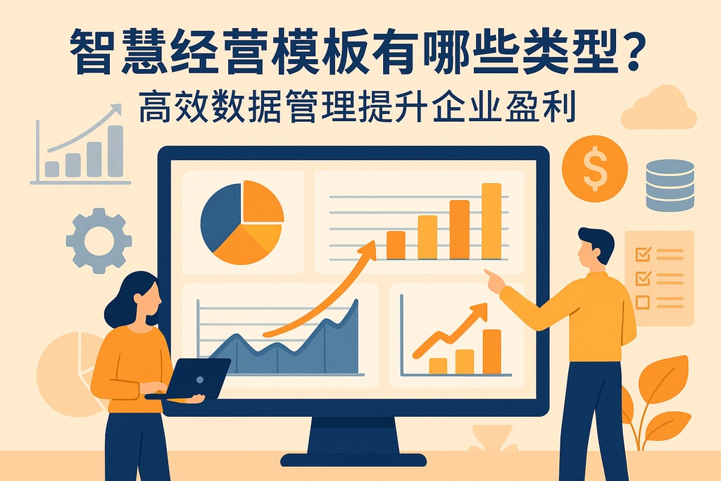 智慧经营模板有哪些类型？高效数据管理提升企业盈利