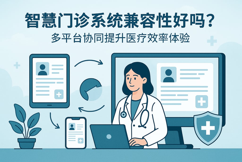智慧门诊系统兼容性好吗？多平台协同提升医疗效率体验