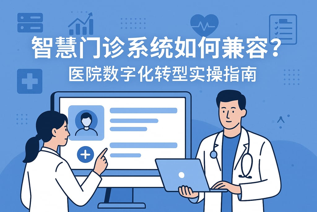 智慧门诊系统如何兼容？医院数字化转型实操指南