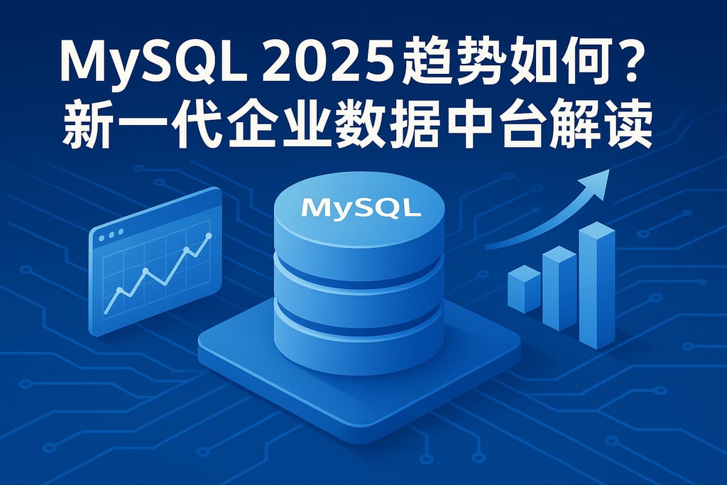 MySQL2025趋势如何？新一代企业数据中台解读