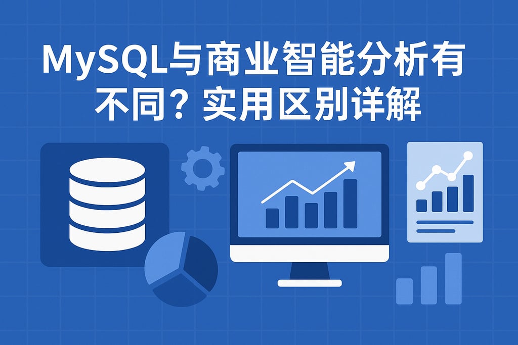 MySQL与商业智能分析有何不同？实用区别详解