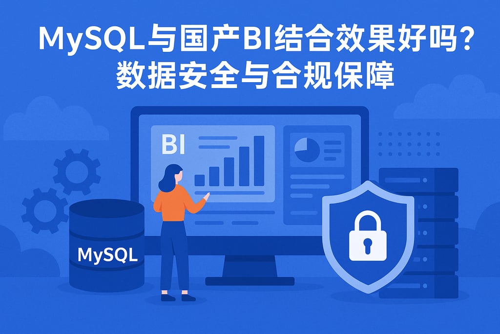 MySQL与国产BI结合效果好吗？数据安全与合规保障