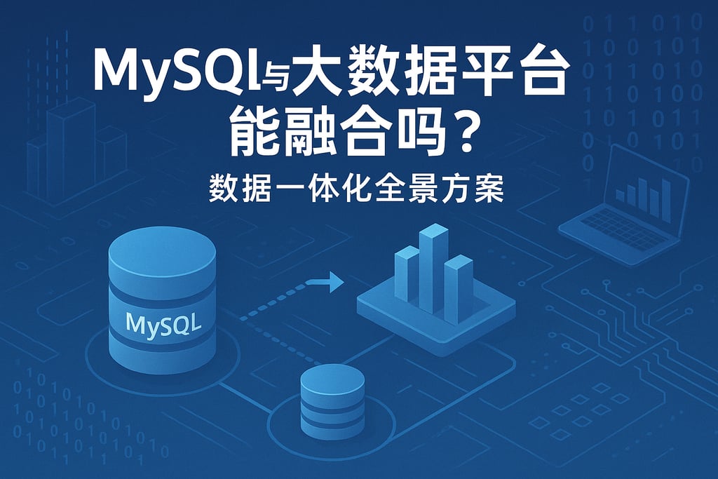 MySQL与大数据平台能融合吗？数据一体化全景方案