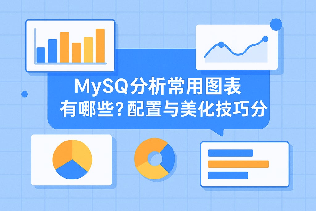 MySQL分析常用图表有哪些？配置与美化技巧分享