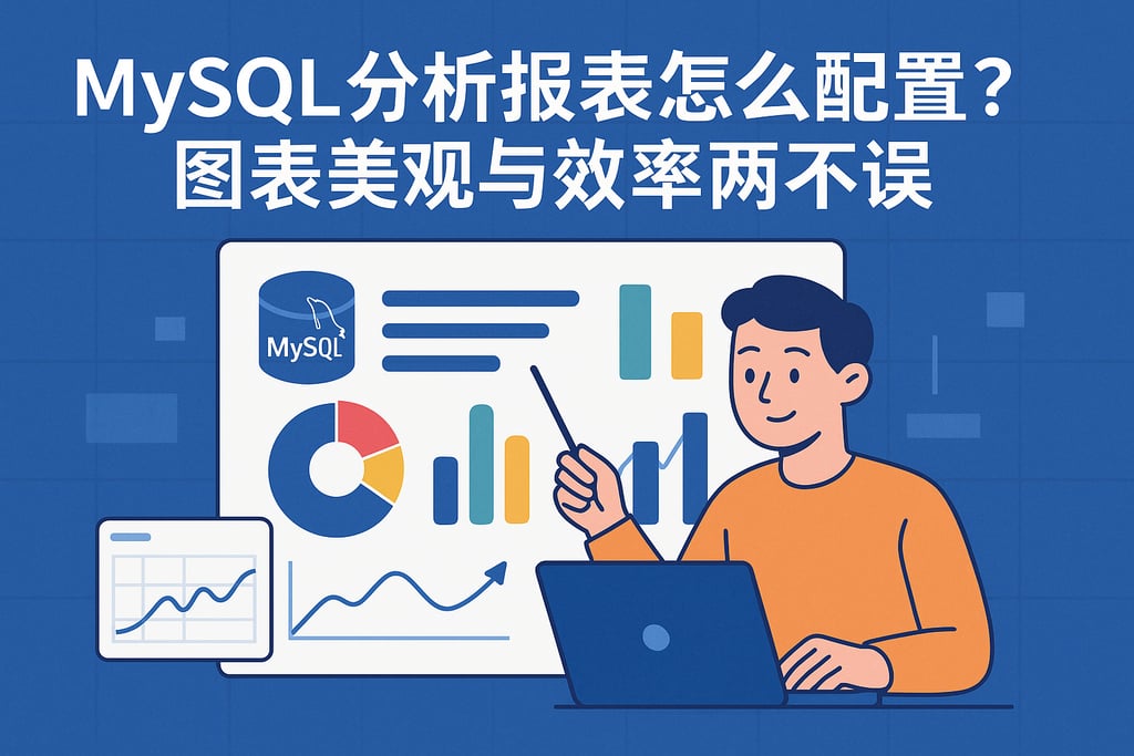MySQL分析报表怎么配置？图表美观与效率两不误