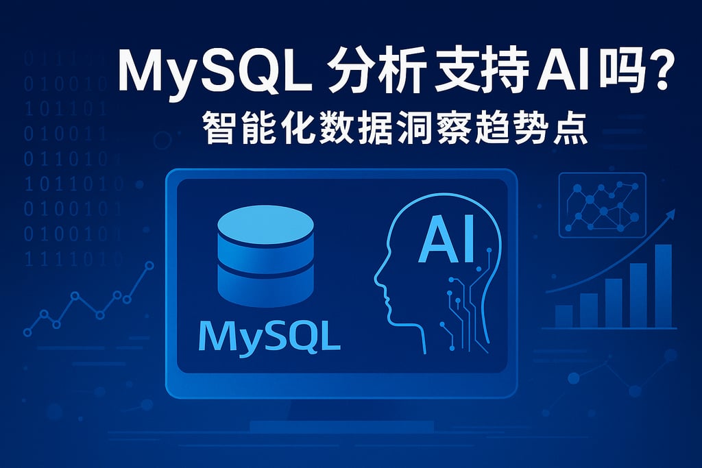 MySQL分析支持AI吗？智能化数据洞察趋势盘点
