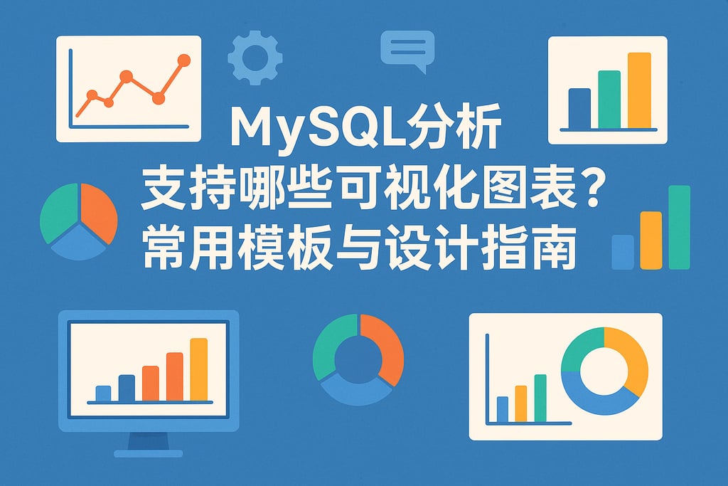 MySQL分析支持哪些可视化图表？常用模板与设计指南
