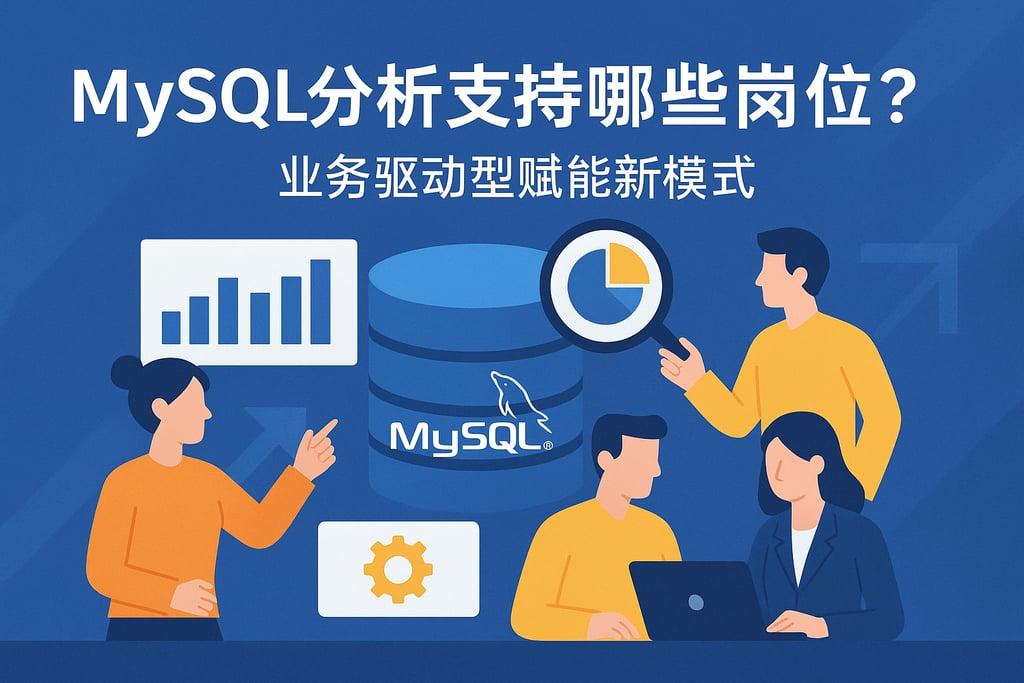 MySQL分析支持哪些岗位？业务驱动型赋能新模式
