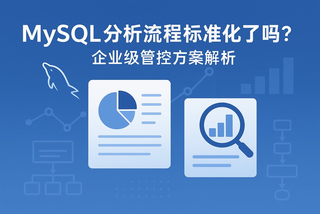 MySQL分析流程标准化了吗？企业级管控方案解析