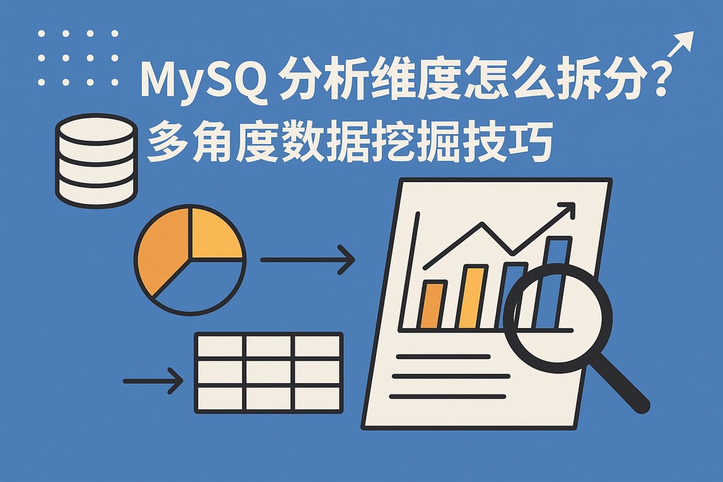 MySQL分析维度怎么拆分？多角度数据挖掘技巧
