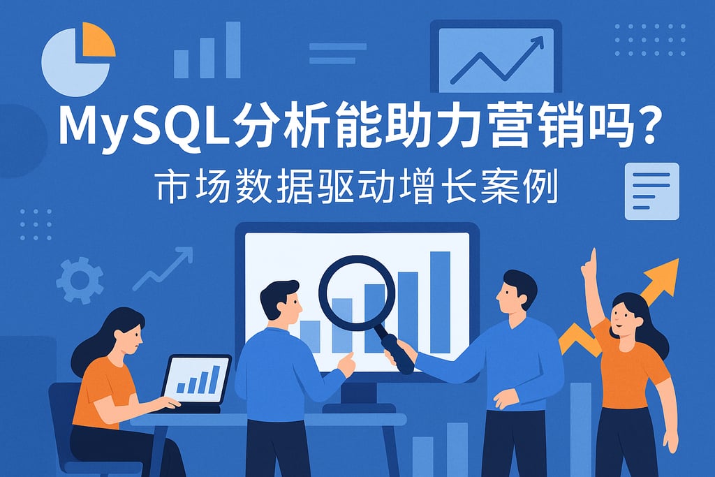 MySQL分析能助力营销吗？市场数据驱动增长案例