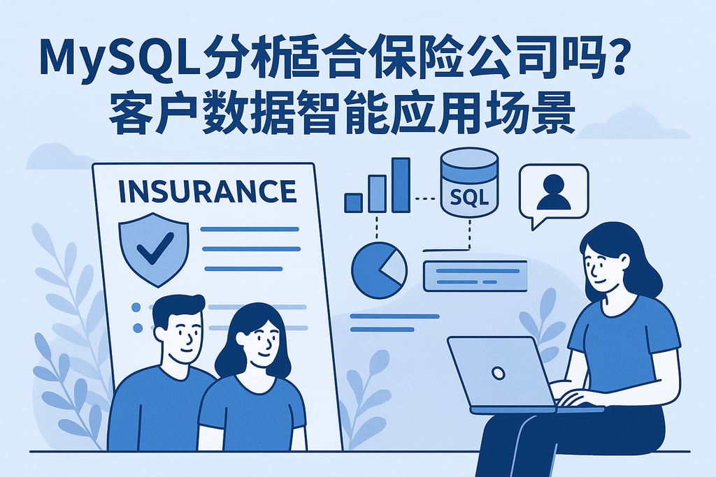 MySQL分析适合保险公司吗？客户数据智能应用场景