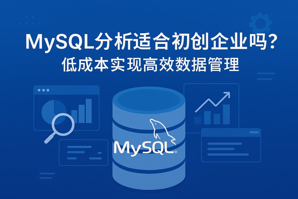 MySQL分析适合初创企业吗？低成本实现高效数据管理